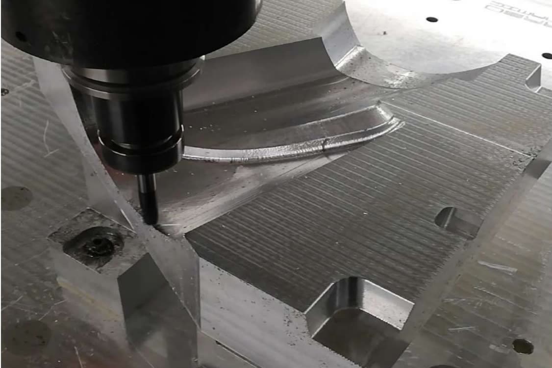 Molde de aluminio mecanizado en CNC por Carbodynamic